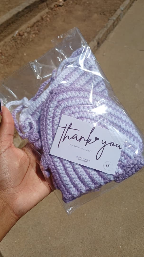 Rare Crochets two-piece bikini set